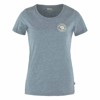 Maglietta fjällräven 1960 LOGO T-SHIRT W INDIGO BLU