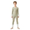 Eendelig Pak Helly Hansen Jr Lifa Merino Midweight Set Light Lav