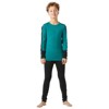 Pakket Helly Hansen Jr Lifa Merino Midweight Set Green