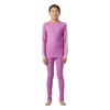 Pakket helly hansen JR LIFA MERINO MIDWEIGHT SET Navy META PINK