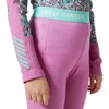 Pakket helly hansen JR GRAPHIC LIFA MERINO SET Meta Pink Aop