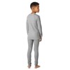 Tričko helly hansen JR MIDWEIGHT SET Grey Melang