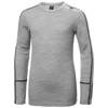 Tričko helly hansen JR MIDWEIGHT SET Grey Melang