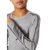 Tričko helly hansen JR MIDWEIGHT SET Grey Melang