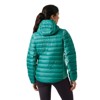 Chaqueta helly hansen W VERGLAS DOWN HYBRID HOOD 2.0 Green