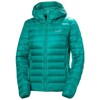 Chaqueta helly hansen W VERGLAS DOWN HYBRID HOOD 2.0 Green