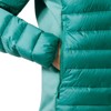 Chaqueta helly hansen W VERGLAS DOWN HYBRID HOOD 2.0 Green