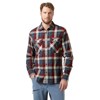 Camisa helly hansen LOKKA ORGANIC FLANNEL LS SHIRT Deep Stee ALPINE FRO