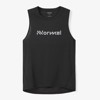 T-paita nnormal TANK NN Black