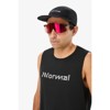 T-paita nnormal TANK NN Black