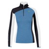 karpos  FEDERA HALF-ZIP W FLEECE Ombre Blue/Forg JASPER/BLA