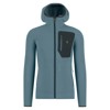 Polar karpos ANTERMOIA HOODIE FLEECE Black/Woodl.Gray SMOKE BLUE