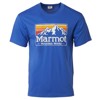 T-Shirt marmot GRADIENT TEE SS Trail Blue