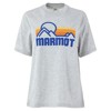 Maglietta marmot W COASTAL TEE SS Light Grey Heather