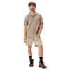 Majica s kratkimi rokavi vaude ROSEMOOR SHIRT II Linen Uni