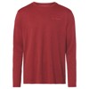 Camiseta vaude ESSENTIAL LS T-SHIRT Carmine/Mars Red