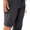 Pantalon vaude FARLEY STRETCH ZO PANTS II Black