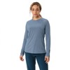 Camiseta vaude SKOMER LS T-SHIRT III Agave SHORE BLUE