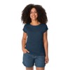 Majica s kratkimi rokavi vaude MOJA T-SHIRT IV Lavender DARK SEA