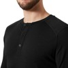 helly hansen T-shirt DURAWOOL LS HENLEY Black
