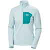 Fleece helly hansen W VERSALITE 1/2 ZIP Barely Blue