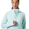Fleece helly hansen W VERSALITE CINCHED FLEECE Barely Blue