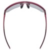 Óculos uvex Vectiv Set Cranberry Trans./Rose S3 / S0