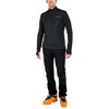 Camiseta vaude LIVIGNO HALFZIP II Black