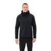 vaude Sweatshirt IDRIS FLEECE HOODY Baltic Sea BLACK