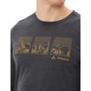 Camiseta vaude ROSEMOOR LS T-SHIRT III Black/Savanna