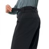Pantalon vaude ELOPE SOFTSHELL PANTS Black