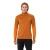 T-paita vaude LIVIGNO HALFZIP II Black/Khaki KUMQUAT