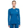 T-Shirt Vaude Monviso Wool Ls T-Shirt Ii Shore Blue