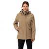 Chaqueta vaude W ROSEMOOR 3IN1 II Oat