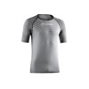 Camiseta Lurbel Spirit Flux Short Sleeves Gris Hielo/Neg