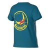 T-Shirt la sportiva CLIMBING ON THE MOON W Turchese/