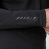 Tričko helly hansen LIFA MERINO MIDWEIGHT 1/2 ZIP BLACK
