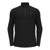 Polaire odlo MIDLAYER HZ BERRA Grey Melange BLACK