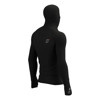 Camiseta compressport Thermo UltraLight Racing Hoodie Black