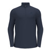 Polaire odlo MIDLAYER HZ BERRA Grey Melange DARK SAPPH