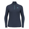 Bunda odlo Berra Midlayer 1/2 Zip W DARK SAPPH