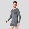 T-shirt odlo TOP CREW L/S PERFORMANCE LIGHT E Grey