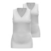 Camiseta odlo TOP V SINGLET ACTIVE EVERYDAY EC Blac WHITE