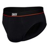 Boxer e slip saxx STRETCH COTTON BRIEF FLY Black