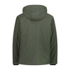 Chaqueta cmp LONG JACKET SNAPS HOOD OIL GREEN