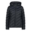Jas cmp SNAPS HOOD GLOSS ANTRACITE