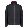 Polarni flis cmp Jacquard Knit-Tech fleece M ANT-BURGUN