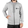 Sudadera Grivel Fz Hoody Logo M's Grey