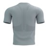 Tričko compressport TRAIL HALF-ZIP FITTED SS TOP Alloy/Hawai