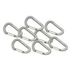 Mosquetão nordisk Spirit - Aluminium Hook L (8 Pcs)